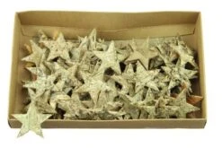 Ster Berk 4cm Goud Wash 80st/ds