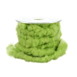 Marrocan Flausch 15mmx6mtr Lindegroen Gu02