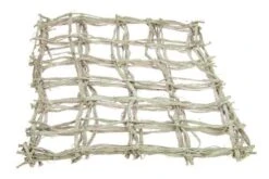 Net Browny 40x50cm White Wash 5st