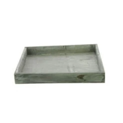 Tray Eden 4kant D19,5xh3 Cm Grijs
