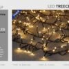 Verlichting 2,2-2,5m Kerstboom Cluster 1152led Warmwit