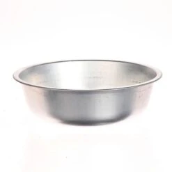 Schaal Zink D.22/H.6,5cm Naturel 60/ds