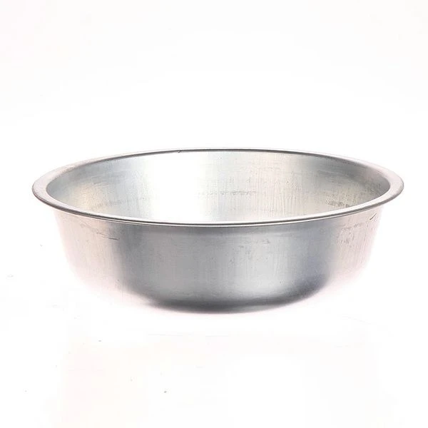 Schaal Zink D.22/H.6,5cm Naturel 60/ds 1 Schaal Zink D.22/H.6,5cm Naturel 60/ds