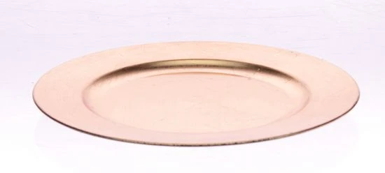 Bord Rond 33x33x2cm Goud 1 Bord Rond 33x33x2cm Goud