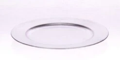Bord Rond 33x33x2cm Zilver