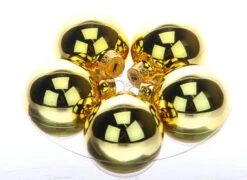 Kerstbal 57mm Goud Glanzend 30st