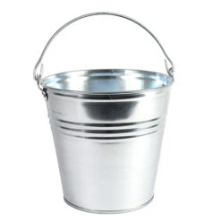 Emmer Zink 7 Ltr D.24,5/H.23cm Naturel