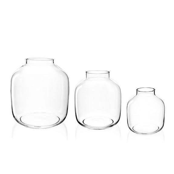 Vaas Mensa H.21/D.19cm Helder 24/ds 1 Vaas Mensa H.21/D.19cm Helder 24/ds