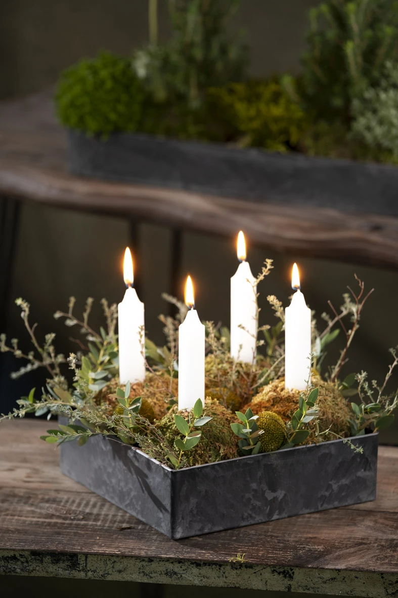 Tray Vierkant 20x20x6cm Naturel 2 Tray Vierkant 20x20x6cm Naturel - Afbeelding 2