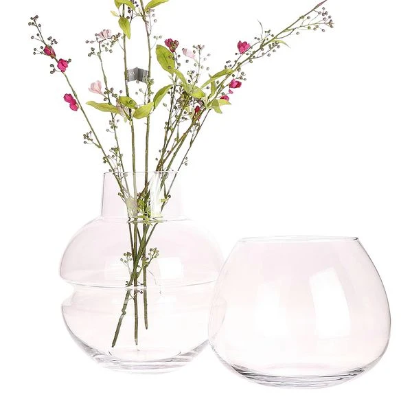 Vaas Yojo H.33/D.28cm Helder 2 Vaas Yojo H.33/D.28cm Helder - Afbeelding 2