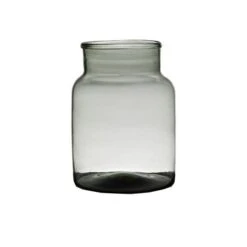 Vaas H.25/D.19cm Mouthblown Recycled Glas Jolo