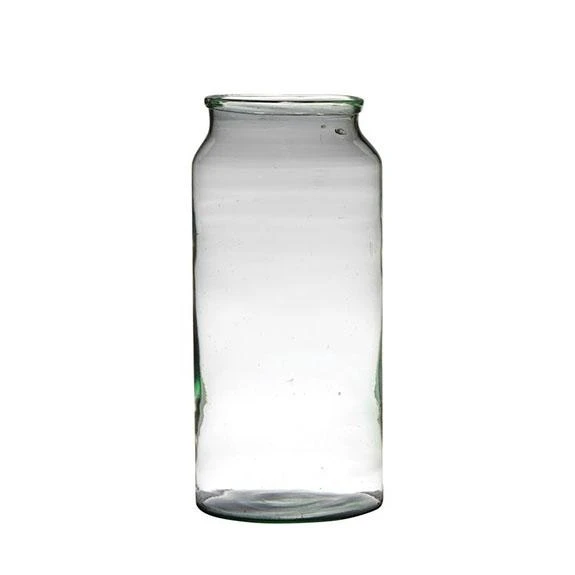 Vaas Jolo H.39/D.19cm Mouthblown Recycled Glas 4/ds 1 Vaas Jolo H.39/D.19cm Mouthblown Recycled Glas 4/ds