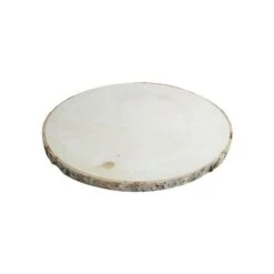 Berken Schijf D.25/H.1,1cm Naturel