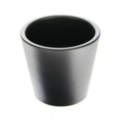 Pot Deko 29cm Donkergrijs