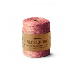 Jute Touw 3mmx150mtr Sizo Eco Label Roze 3100