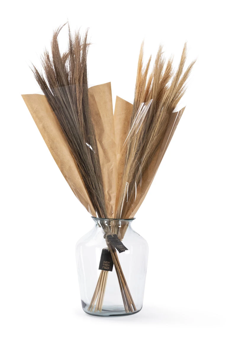 Bezem Gras 100cm Creme 120gr 36/ds 2 Bezem Gras 100cm Creme 120gr 36/ds - Afbeelding 2