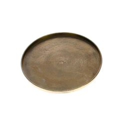 Bord D.26/Hh2cm Antiek Goud