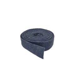 Vilt Crushed 5cmx5mtr Blauw