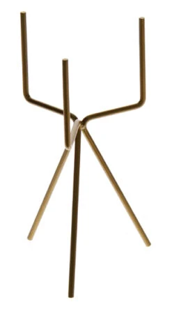 Standaard Voor Glas D.10xH.21cm Goud