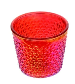 Pot Leuven D.11,4xH.10cm Luster Rood