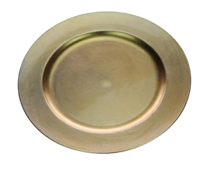 Bord Rond 33x33x2cm Champagne 1 Bord Rond 33x33x2cm Champagne