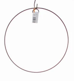 Hanger Ring Metaal D.40cm Zwart 96/doos