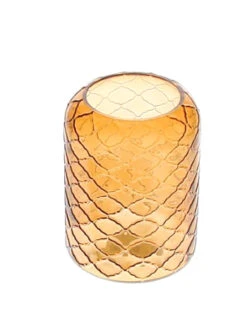 Vaas Checker D.12xH.16cm Bruin