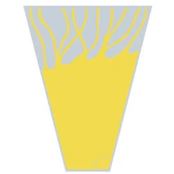 Hoes OPP40 50x35x12cm Dolce Vita Geel 1500/ds