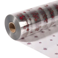 Folie OPP25 60cmx500mtr Lieveheersbeestje 4/ds