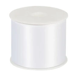 Lint Creative Ribbon De Luxe 75mmx25mtr Wit