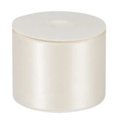 Lint Creative Ribbon De Luxe 75mmx25mtr Ecru