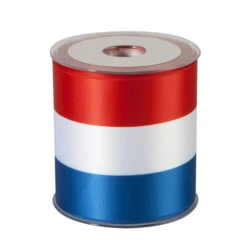 DC Lint Rood/wit/blauw 100mm/25mtr
