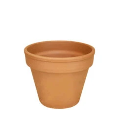 Bloempot D.5,5/H.5cm Roodsteen