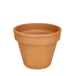 Bloempot D.7/H.6cm Roodsteen