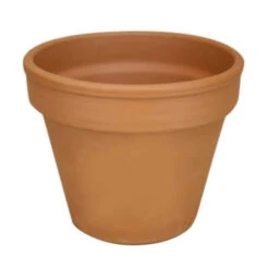 Bloempot D.43/H.35,5cm Roodsteen