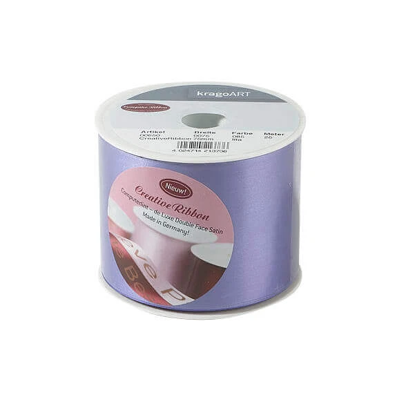 Lint Creative Ribbon De Luxe 75mmx25mtr Lila 1 Lint Creative Ribbon De Luxe 75mmx25mtr Lila